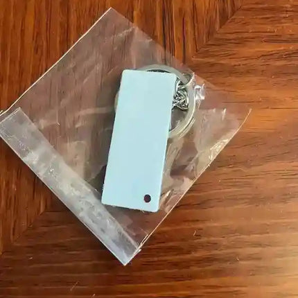 Llavero Lamina Metálica Sublimable Ambos Lados Preventa