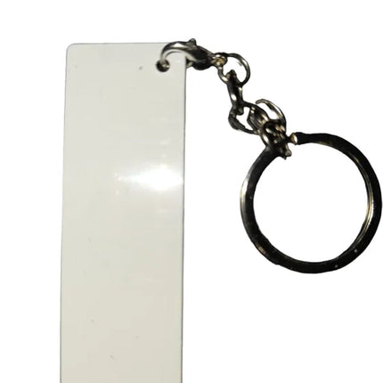 Llavero Lamina Metálica Sublimable Ambos Lados Estampados