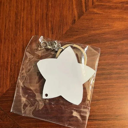 Llavero Lamina Metálica Sublimable Ambos Lados Estampados