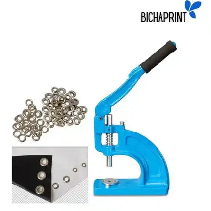 Máquina de ojales de prensa manual