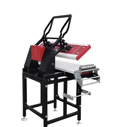 Máquina de transferencia de calor de impresión de lanyard de sublimación larga de doble cara