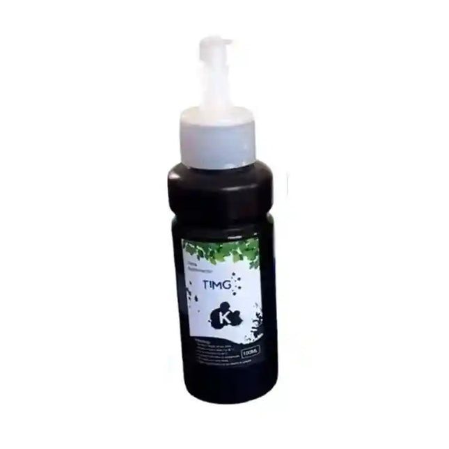 Botella de tinta de sublimación TMJ negra de 100 cc