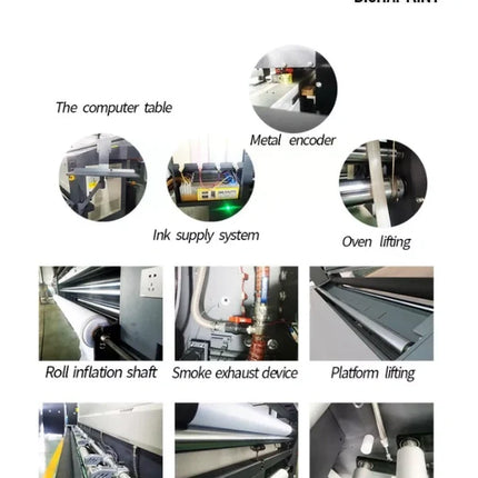 Ploter de impresion directa de sublimacion para banderas 4