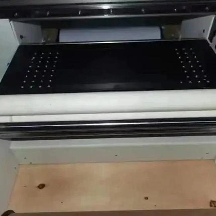 Plotter DTF UV blanco 2 cabezales xp600 - cama de arrastre para FILM AB - CYMKW