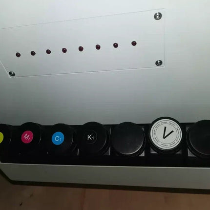 Plotter DTF UV blanco 2 cabezales xp600 - cama de arrastre para FILM AB - CYMKW