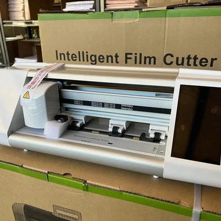 Ploter de corte de film en cajas