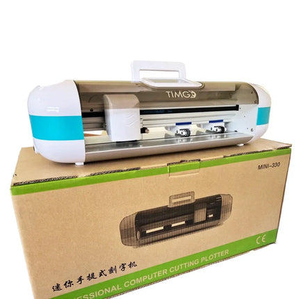 Mini ploter de corte portátil - modelo MCR330 - 330mm de ancho - cámara CCD corte por contorno