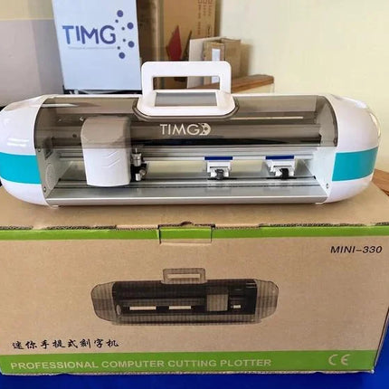 Mini ploter de corte portátil - modelo MCR330 - 330mm de ancho - cámara CCD corte por contorno