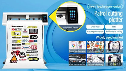 Plotter de corte MC630T - MC1200T y MC1500T. Cámara SCAN y pantalla táctil - 630mm