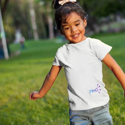 Polos Sublimables de Niños 0 al 16 Cuello Redondo blanco