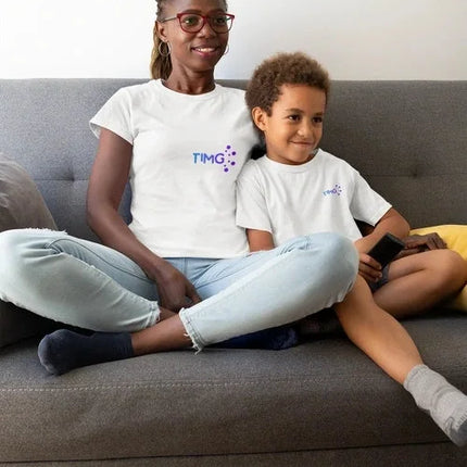 Polos Sublimables de Niños 0 al 16 Cuello Redondo blanco