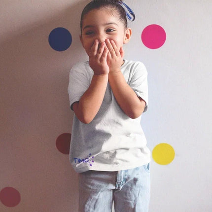 Polos Sublimables de Niños 0 al 16 Cuello Redondo blanco