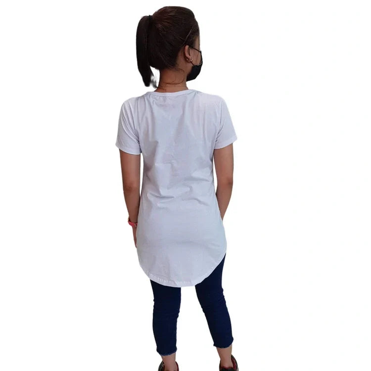 Polos Sublimables para Dama con cola de pato Corte princesa