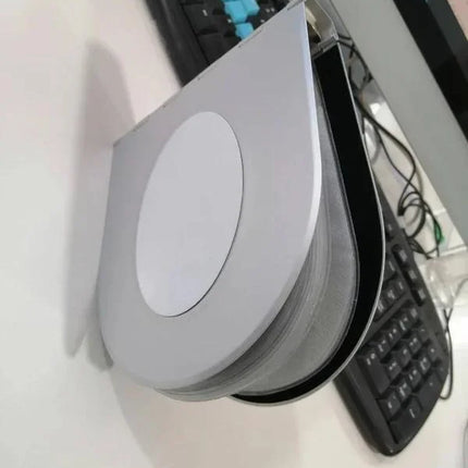 Porta CD metálico sublimable capacidad 10 CD / DVD