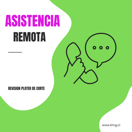 Asistencia técnica remota especializada en plotters de corte y equipos de impresión. Resolución de problemas de configuración con soporte profesional