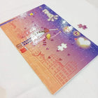 Puzzle sublimable A4 de 120 piezas con diseño impreso y piezas separadas