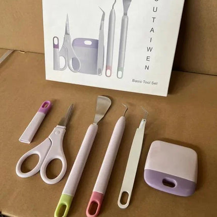 Set de 5 herramientas para corte ideal para vinilos