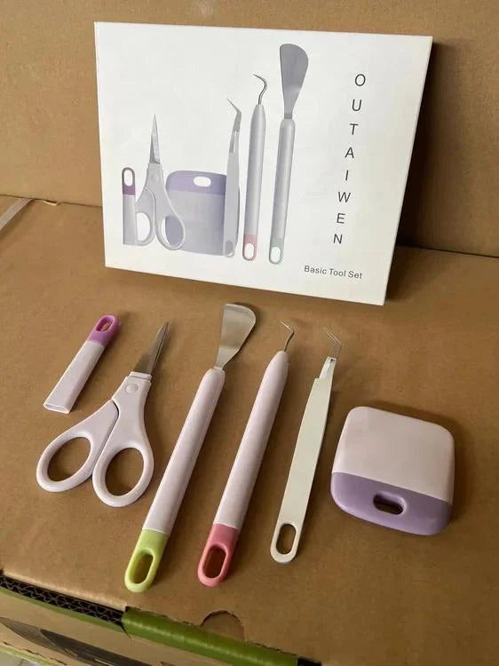 Set de 5 herramientas para corte ideal para vinilos
