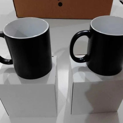 Tazón mágico cambia color negro - 11oz - incluye caja individual