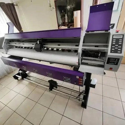 Tinta Ecosolvente serie A, 1 litro, colores CMYK CL ML, Hecha en Taiwán