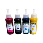 Set de cuatro tintas de sublimación TMJ de 100 cc en colores CMYK