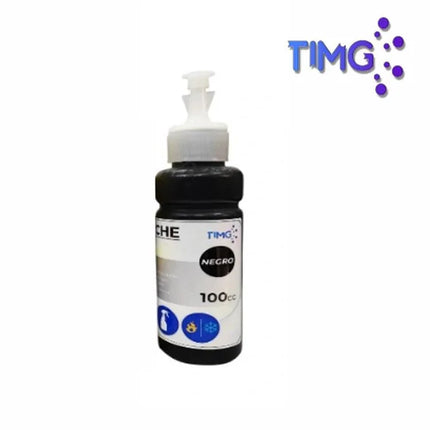 botella couche negra tinta