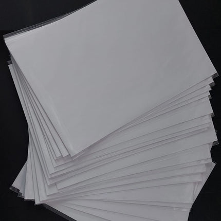 Vinilo Adhesivo Transparente Waterproof A4 Resistente al Agua