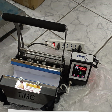 Estampadora de Tazones Negra para Botellas 22oz