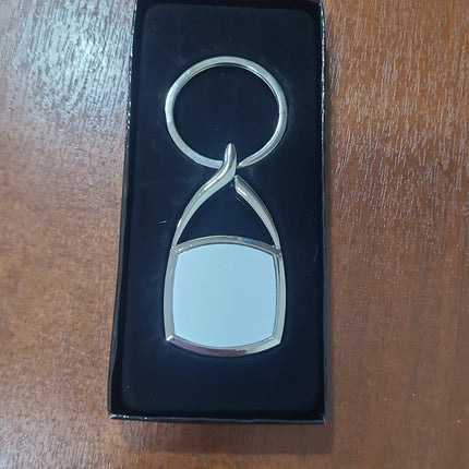 Llavero Metalico Sublimable modelo Escudo  Personaliza para Reuniones, Cumpleaños Souvenir (Copia)