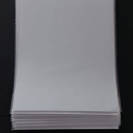 Vinilo Adhesivo Transparente Waterproof A4 Resistente al Agua