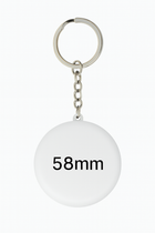 Chapita llavero redonda de 58 mm para personalizar