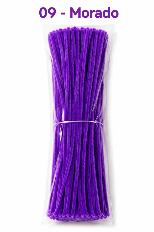 Limpia Pipas 8mm para Manualidades y Emprendimiento | Colores Seleccionados para Personalizar