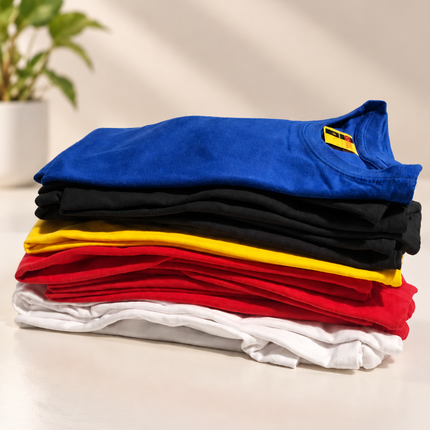 Poleras de algodón 180gr
