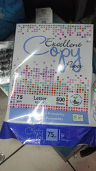 Resma Excellent Copy de papel multiuso carta de 75 g y 500 hojas