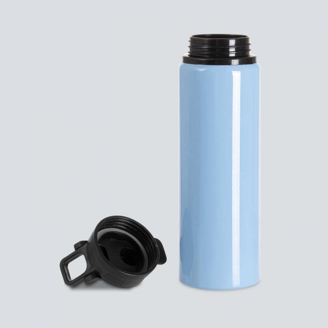 Botellas Sublimables colores pastel Tapa color celeste , verde y rosado  750ML para personalizar, crear estampados