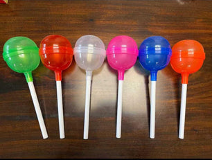 Tutsi Pop - 10 unidades. plástico personalizable. Uv. Adhesivo.