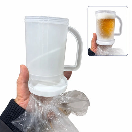 Vaso para congelar Rosca en la base para la tapa
