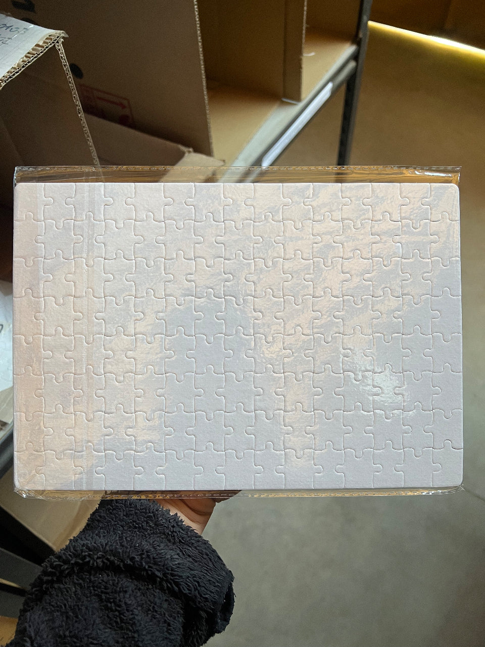 Puzzle sublimable rectangular tamaño A4  120 piezas