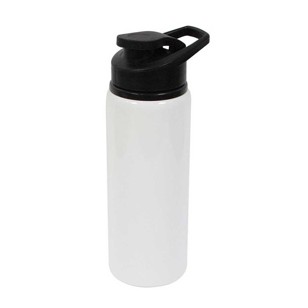 Botella de aluminio sublimable modelo tipo C 600ml blanca