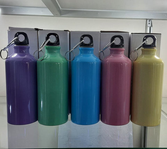 Botellas metálicas de colores sublimables 600ml