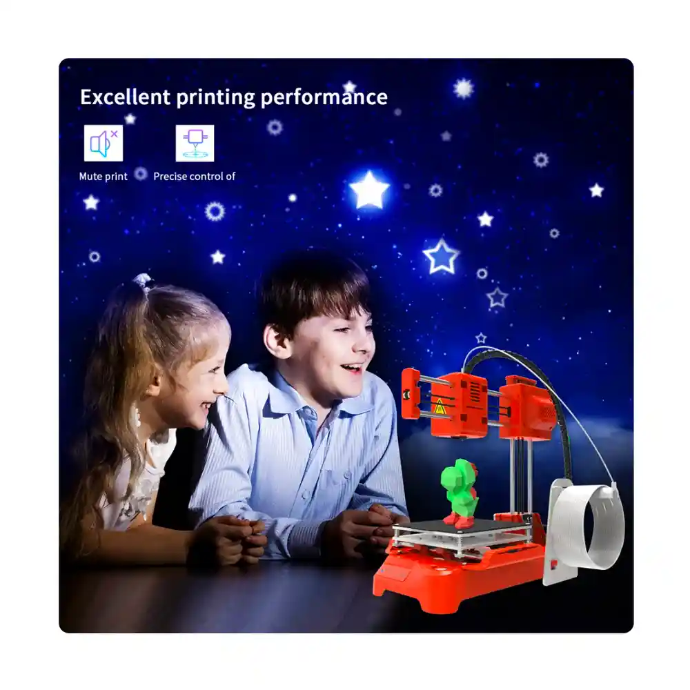 Impresora 3D de aprendizaje y hobbie modelo K7 - 1 cabezal 1.75mm