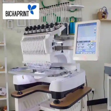 Bordadora de gorras y camisas Lj-1501H 15 colores 1 cabezal