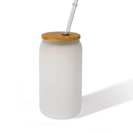 Vasos con bombilla sublimables satinados gradiente de color 500ml